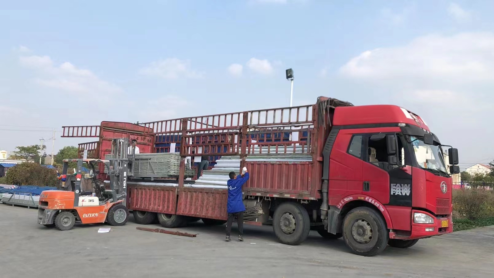 PVC風(fēng)口型材-成品包裝